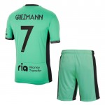 Nogometni Dresovi Atlético Madrid Griezmann 7 Dječji Treći 2023-24 Kratkih Rukava